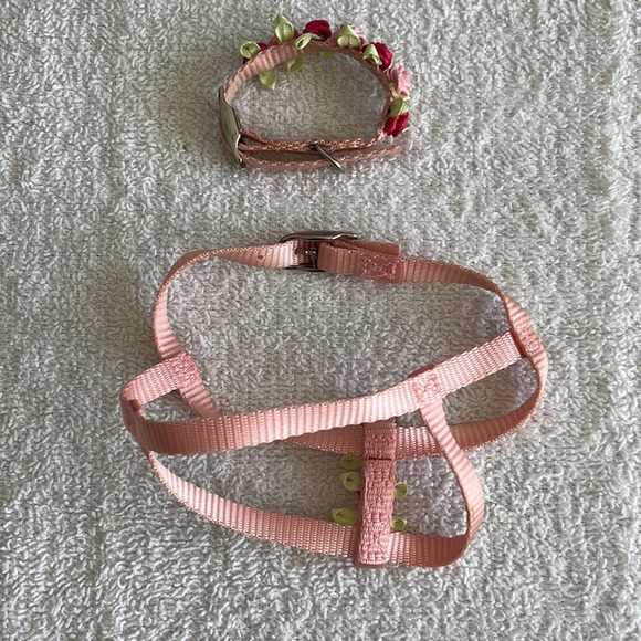 Pets Adjustable Dog Harness and Collar - Picture 5 of 12